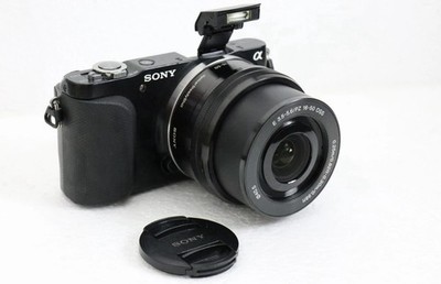 Sony Alpha NEX-3N 16.1MP Digital Camera - Black - Bundle with Charger
