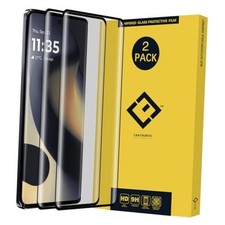 2 Pack 3D Curved Protective Screen Protector,HD Full Coverage 3D Curved