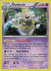 Dusknoir 40/106 Flashfire Holo Rare