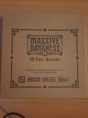 Massive Darkness 2 Hellscape - 3D Pack Hellscape - Kickstarter Exclusive