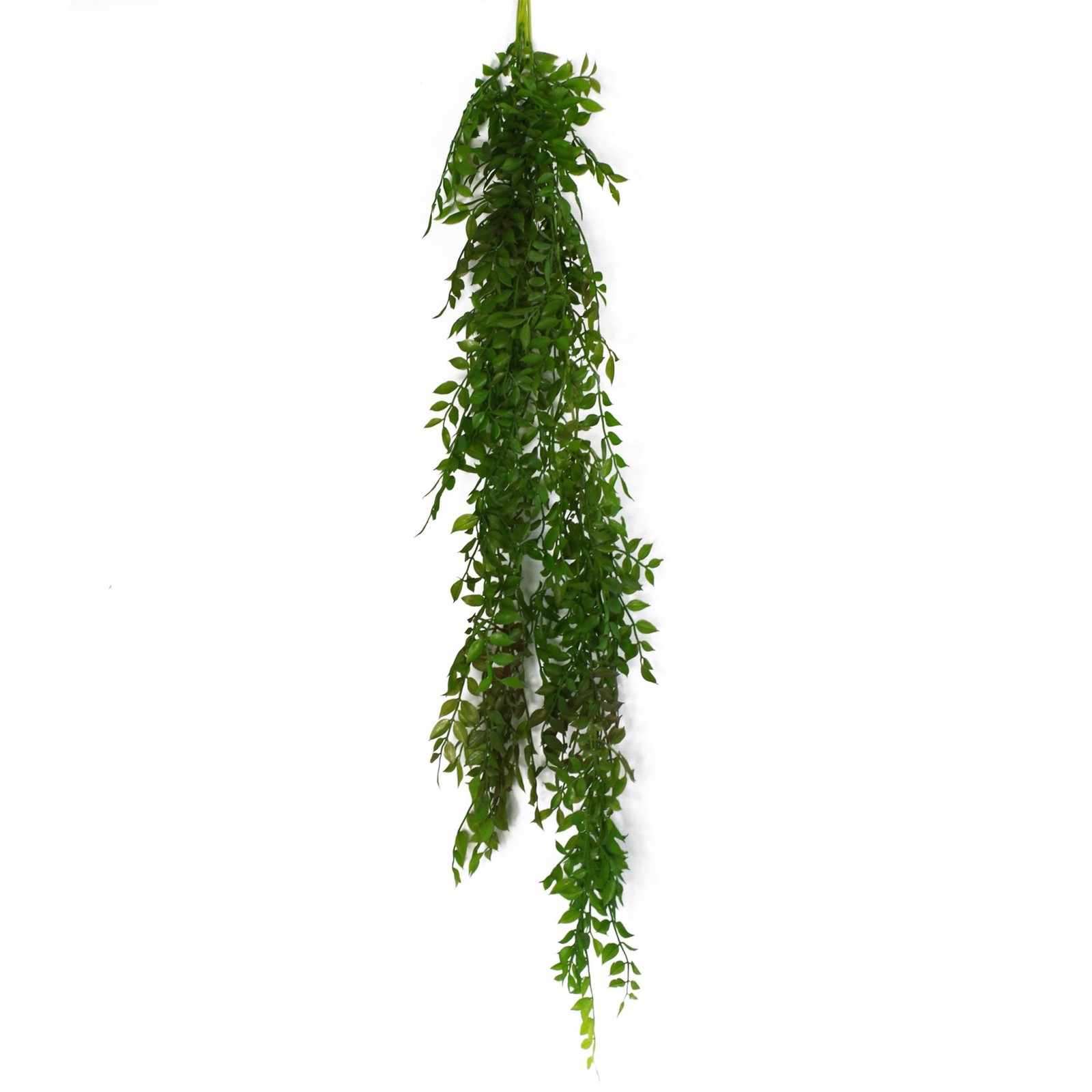 100cm Hanging String of Pearls Fern Plant Realistic Dark Green Vine Decor Faux