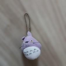Peluche Totoro Mascota Mi Vecino Totoro, Poliéster, Usado, Cabeza Púrpura