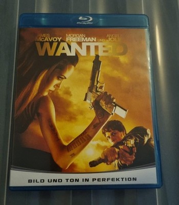Blu-ray: WANTED   *ANGELINA JOLIE *MORGAN FREEMAN *JAMES McAVOY  [FSK18] [GUT]