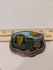Funk's G Hybrid NCGA Corn Utilization Project Belt Buckle Research Seeds