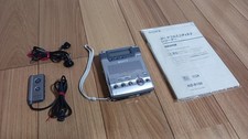 SONY MZ-B100 Portable MiniDisc Recorder MD Walkman Player Silver Tested Japan