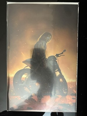 BRZRKR PEN AND INK #1 RAHZZAH MOTORCYCLE NYCC FOIL Virgin LTD 750 Check Photos