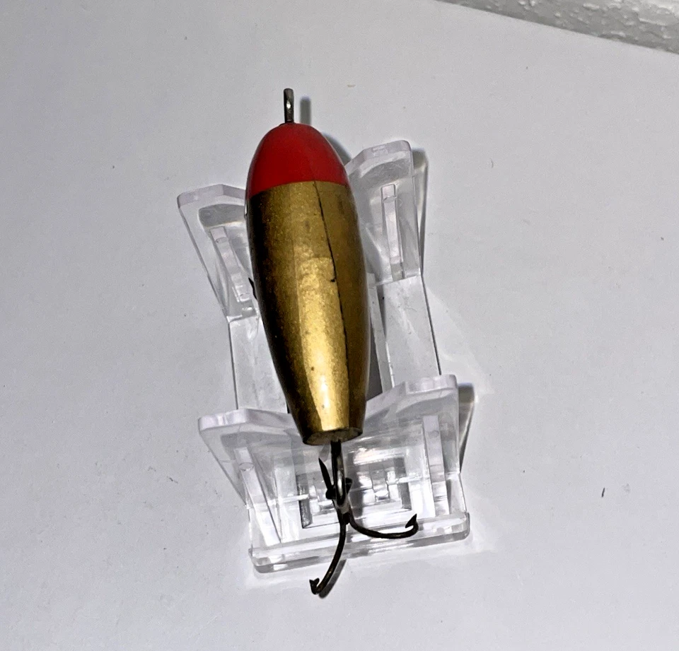 Señuelo de pesca torpedo Fred Keeling vintage - tamaño pequeño Foto 3 de 4