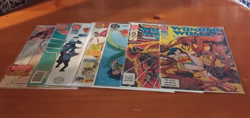 Wonder Woman- LOT of 7- VINTAGE Comic Books RARE 1973 - DC Comics