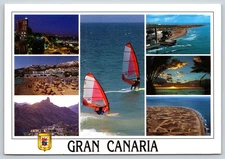 Postcard Gran Canaria Puerto Rico Spain V10