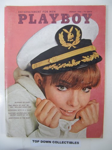 Playboy Magazine Vintage Aug.1966 Susan Denberg Playmate/Bunnies Of ...