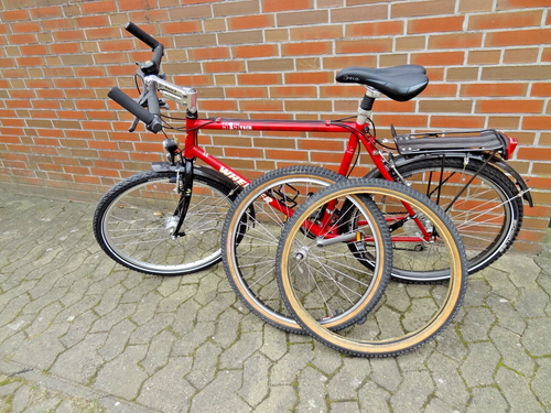 Wheeler 515 TECH 26 Zoll MTB City Trekking Bike Shimano Deore 21 Gang  Gepäcktr. - Bild 2 von 23