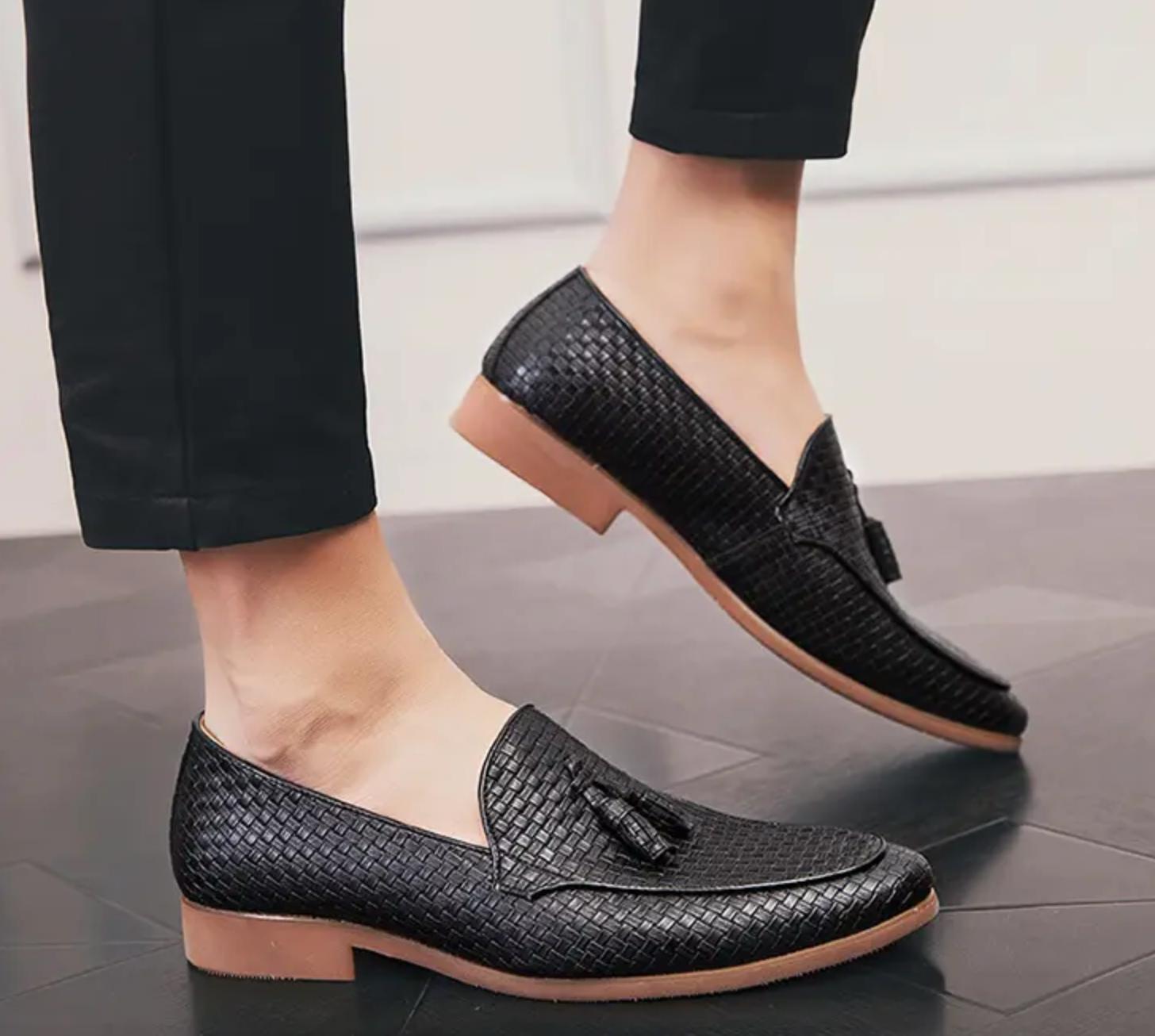 SAOLA Scarpe pull on uomo Leisure Pump estive nappe primavera punta punta Oxford oversize