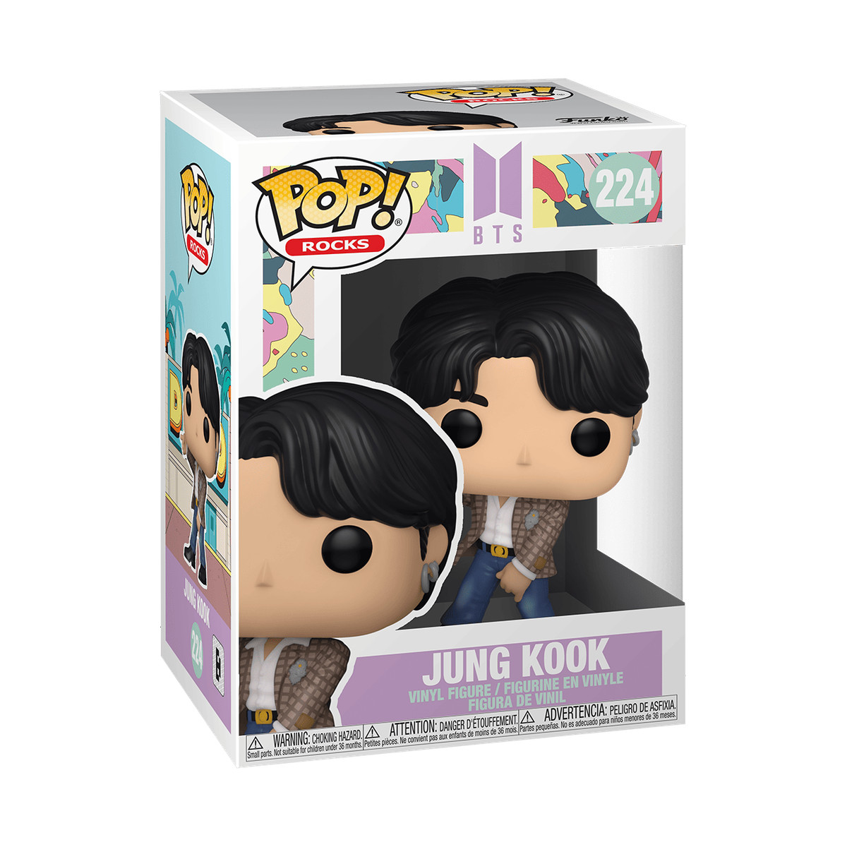 Funko POP! Rocks: BTS - JUNG KOOK (Dynamite) #224 Vinyl Figure