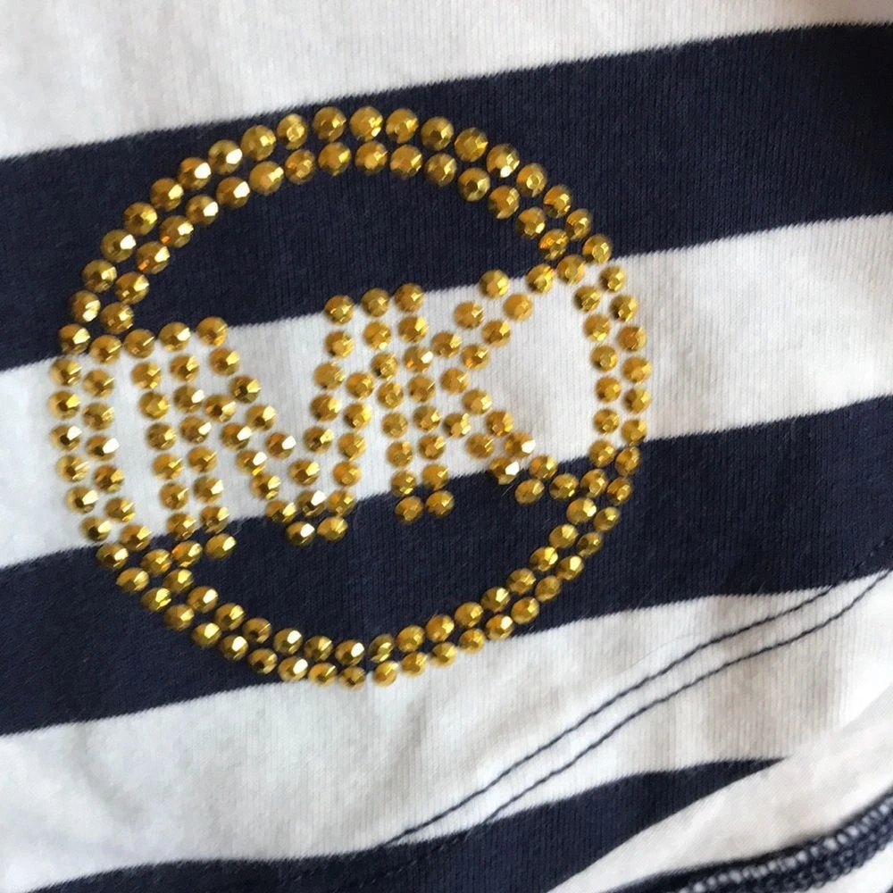 Vestito T Shirt Divertente Michael Kors a Righe