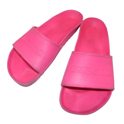 Birkenstock Barbados Eva Slides 38 EU US Womens Hot Pink