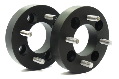 Nice WSS3041003-2 Forged Alloy 4 Stud Wheel Spacers 30mm Thick x 100mm Pcd Pair - Picture 2 of 6