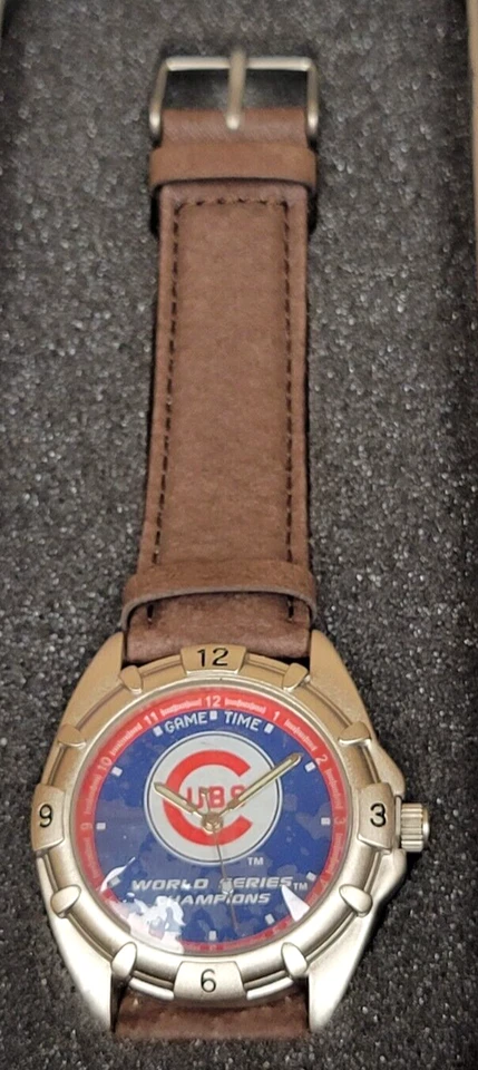 MLB Chicago Cubs Men's Watch, New (1908 World Series Champions) - Image 3 of 4