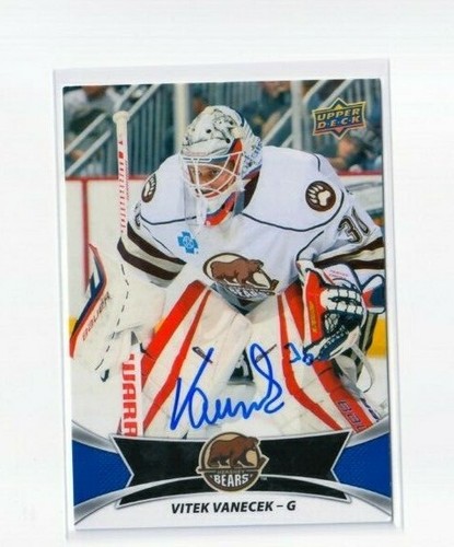 VITEK VANECEK autographed SIGNED '16/17 
