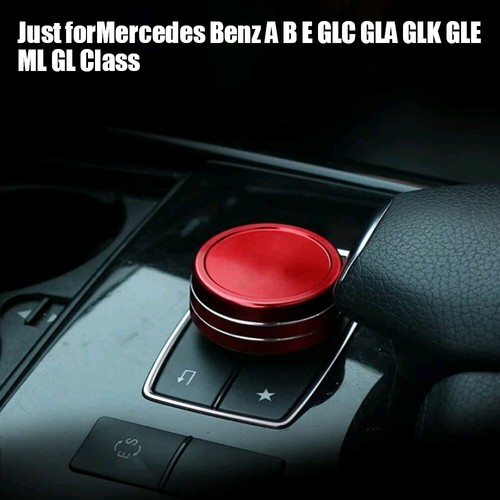 Car Center Console Multimedia Controller Knob Cover For Mercedes Benz E GLC GLA - Picture 4 of 13