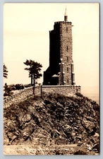 CO, Cheynne Mt, Will Rogers Shrine of the Sun Real Photo, RPPC, Vintage Postcard