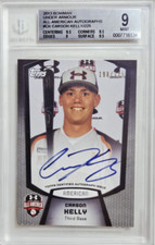 2011-2013 Bowman Under Armour Carson Kelly Rookie Auto /225 RC BGS 9/9 Cubs