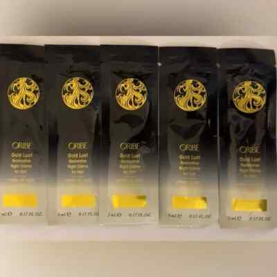 Oribe Gold Lust Restorative Night Crème for Hair samples 5 ml 0.17 fl. oz . 5 pk