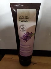 Dead Sea Essentials By Ahava Lavender Salt Scrub Exfoliator Relaxing 7.5 Oz 