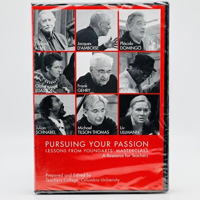 Pursuing Your Passion: Lessons from YoungArts' MasterClass Resource for Teachers