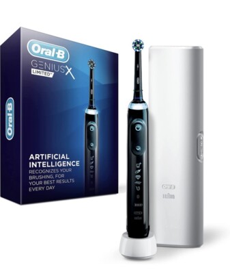 Oral-B Genius X Limited Electric Toothbrush with Artificial Intelligence - Black