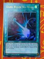 YUGIOH DARK RULER NO MORE MORF MISPRINT ULTRA RARE 1ST NEAR MINT MP22-EN262