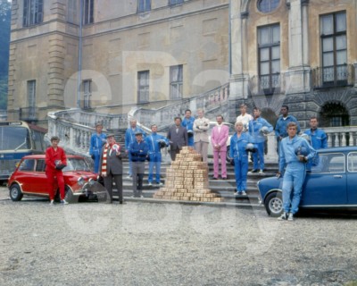 The Italian Job (1969) Michael Caine, Cast 10x8 Foto