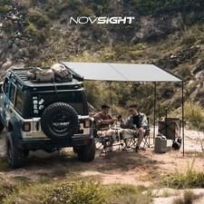 5.2X8.2' NOVSIGHT Car Side Awning SUV Rooftop Tent Sunshade for Outdoor Camping