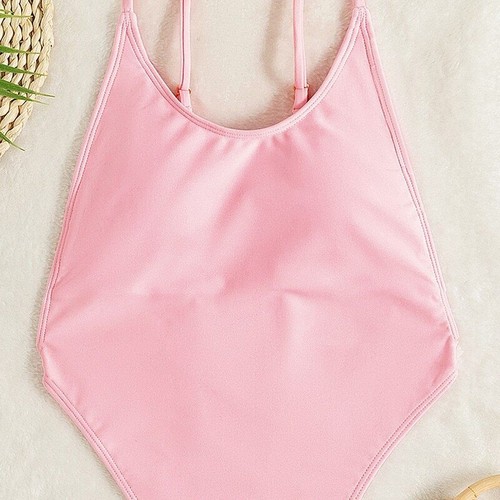 Womens String Back One Piece Swimsuit Sexy Thong Swimwear Monokini Bathing Suits - Picture 11 of 46