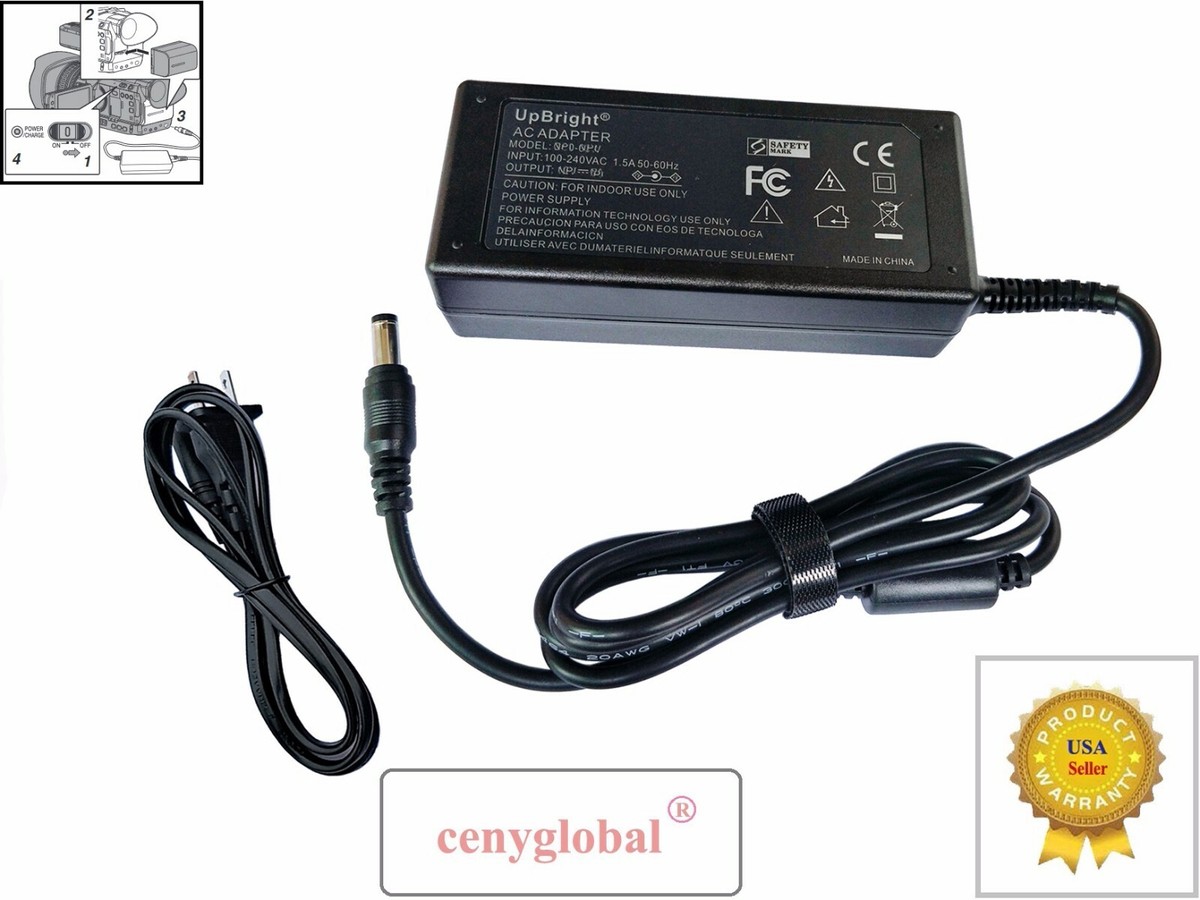 AC Adapter for JVC GY-HM170U GY-HM200U 4K CAM Camcorder QAL1422-006 Power  Supply