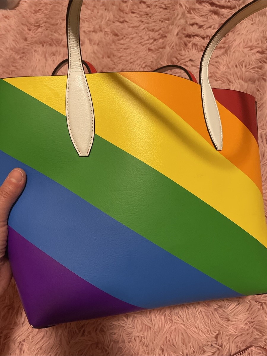 kate spade new york WKR00515 Rainbow Small Tote Bag - Multi for