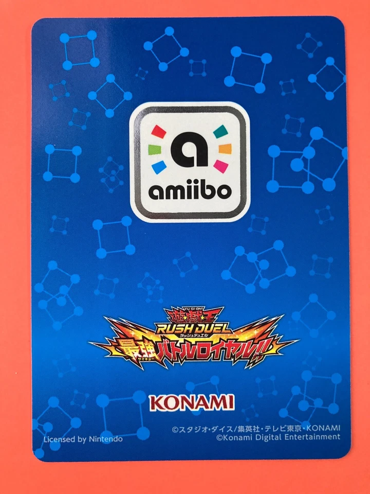 Yugioh Rush Duel amiibo Card Roa Kirishima #005 Amiibo Edit Very Rare - Image 4 of 4