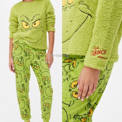 women's grinch pyjamas primark