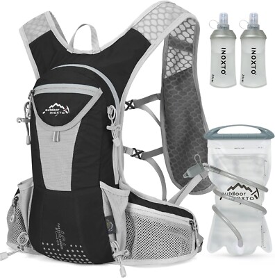 Hydration Pack Backpack, Lightweight Water Backpack with 2L Leakproof Bladder