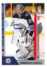 2018-19 Panini NHL Stickers #495 Connor Hellebuyck Winnipeg Jets Hockey Sticker