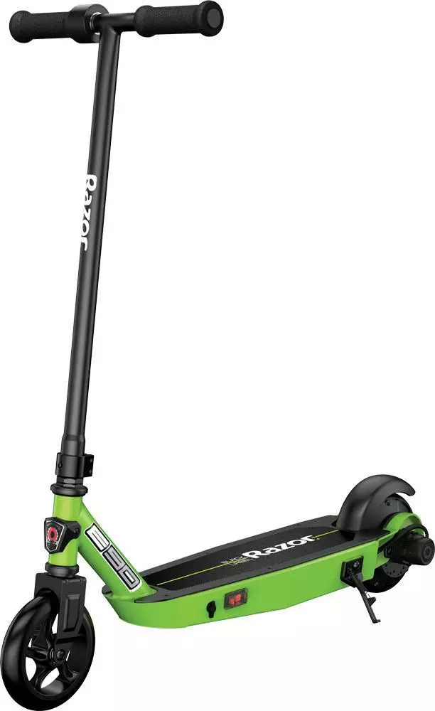 Razor Black E90 Electric Scooter Kids Age 8 Power Core High Torque Hub Motor