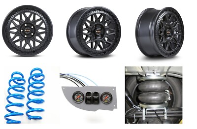 für Ducato light Offroad Set 8x18 Bluster Felgen MAD Höherlegung Luftfeder Komfo
