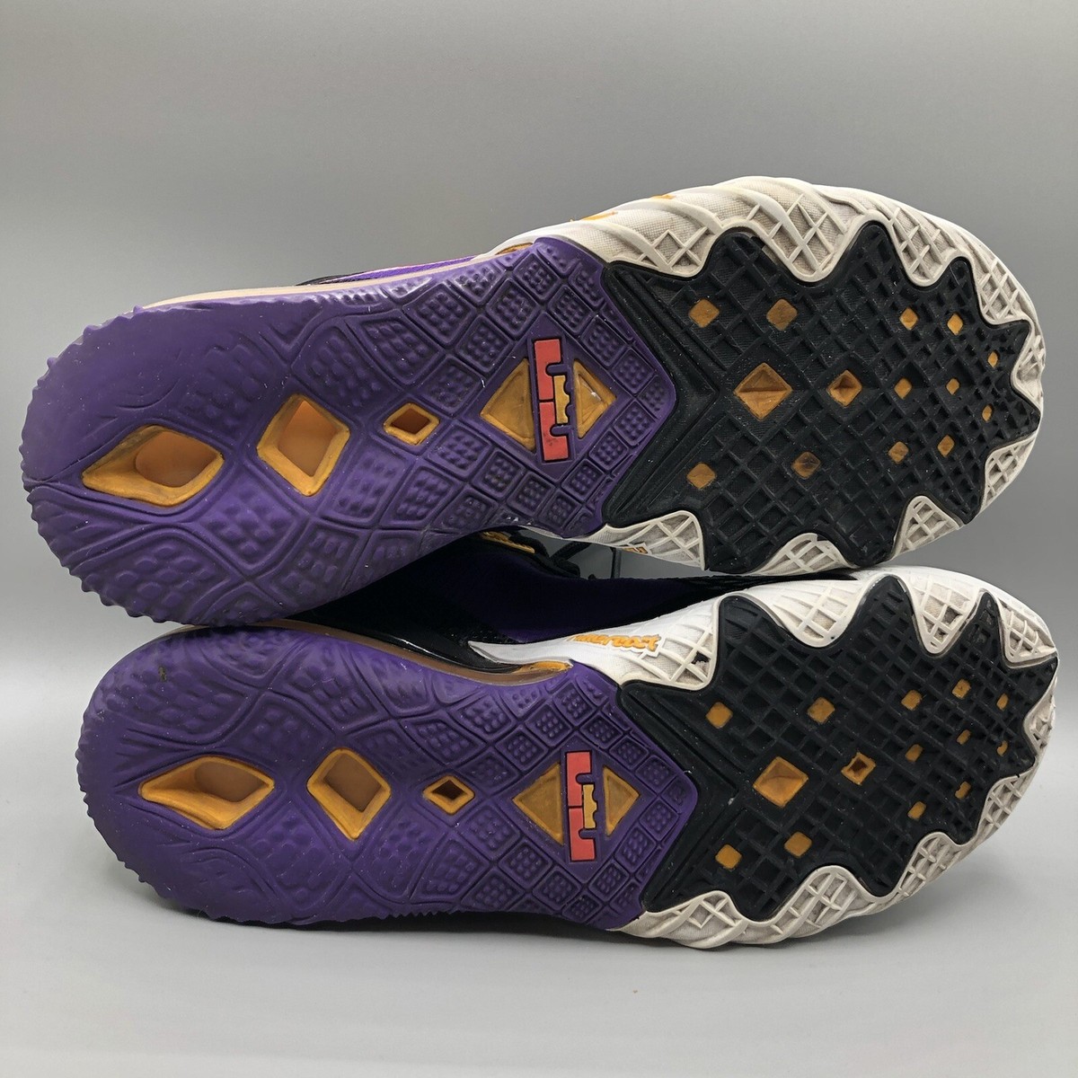 Nike Lebron 18 XVIII Low Lakers Shoes CV7562-003 Basketball Mens 9