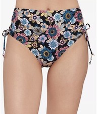Salt + Cove Juniors' Bloom Lace-Side Bikini Bottoms, Small , New