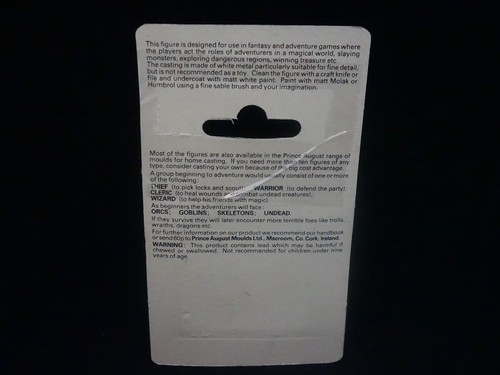 Fantasy Armies: Character Figure BM2/CH8 Wizard (Prince August, metal, NiB) - Picture 4 of 4
