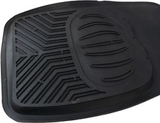 Heavy Duty Rubber Floor Mats Tray Type Black for Suzuki Alto Wind Celerio
