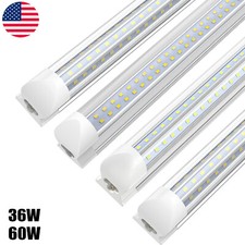 4FT T8 LED Shop Light Fixtures 36W 60W 4 Foot...
