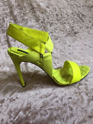 Alice and Olivia Women's Heels | Talene, Neon Green, Sz 11/41.  In 5 STAR Shape!