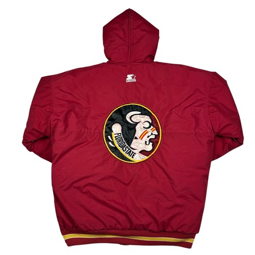 Vintage Florida State University Jacket Starter Winter Coat - Picture 2 of 10