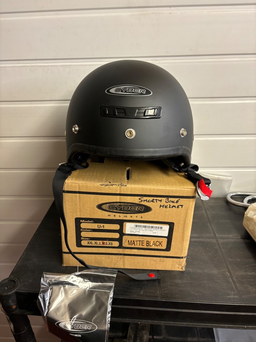 SHORTY CRUISER BOBBER HARLEY DAVIDSON HELMET SIZE MED