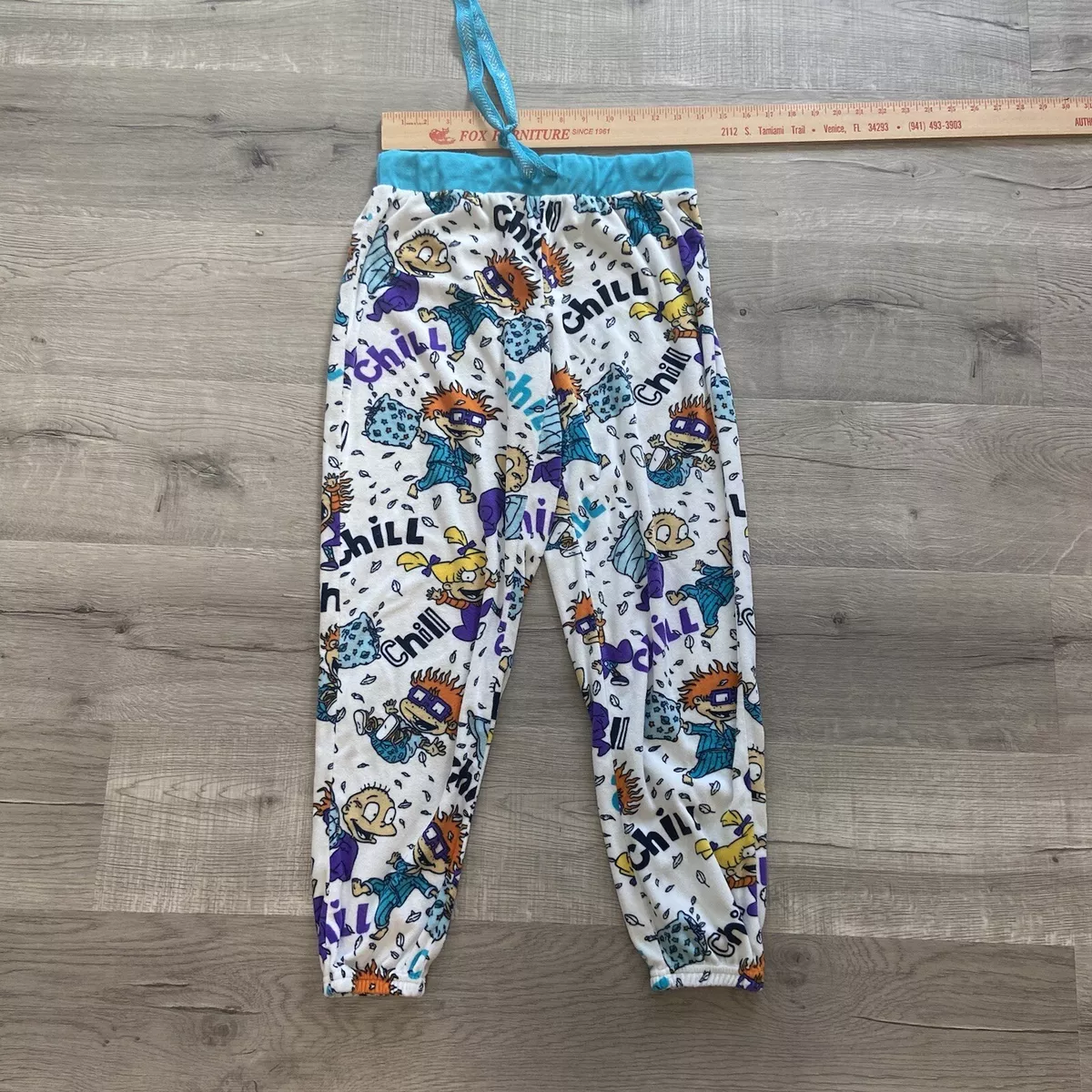 RUGRATS Pajamas Pants Size Small Womens Chuckie Nickelodeon Jogger